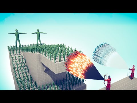 100x ZOMBIE + GIANTS vs DUO GODS - TABS | Totally Accurate Battle Simulator