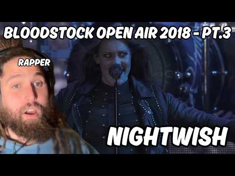 WOW… Nightwish Headlining Bloodstock 2018 (Part 3) | Rapper Reacts