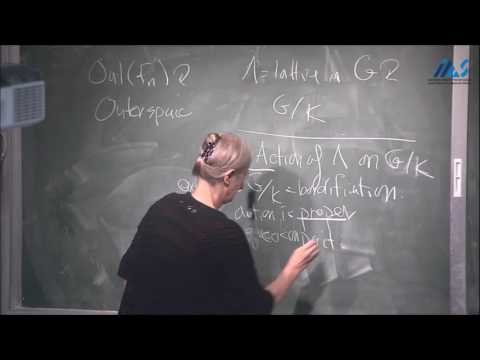 Karen Vogtmann - Fnding infinity inside Outer space