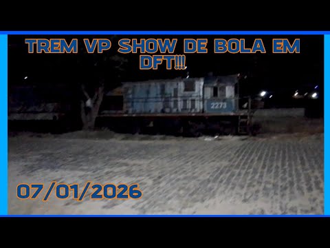 VLI: Trem VP noturno passando por Barrocas com dupla de u10b e G12 2273,4172 indo para Alagoinhas-BA