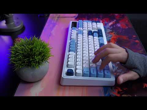 Клавіатура Ajazz AF98 Black USB-C Glacier Blue (AF98-GB)