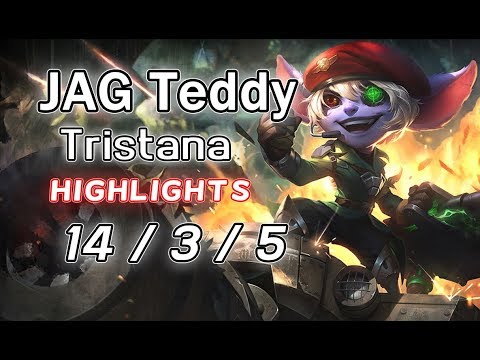 JAG Teddy Tristana 14/3/5 +Blitzcrank | Highlights