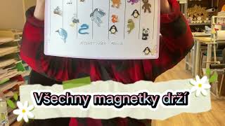 Magnetický kalendář - Můj týden - A3