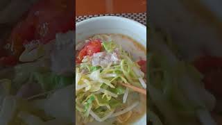 小室圭に捧げる熱々豚骨ラーメン #shorts #もぐもぐタイム #まろやか羅刹ご飯