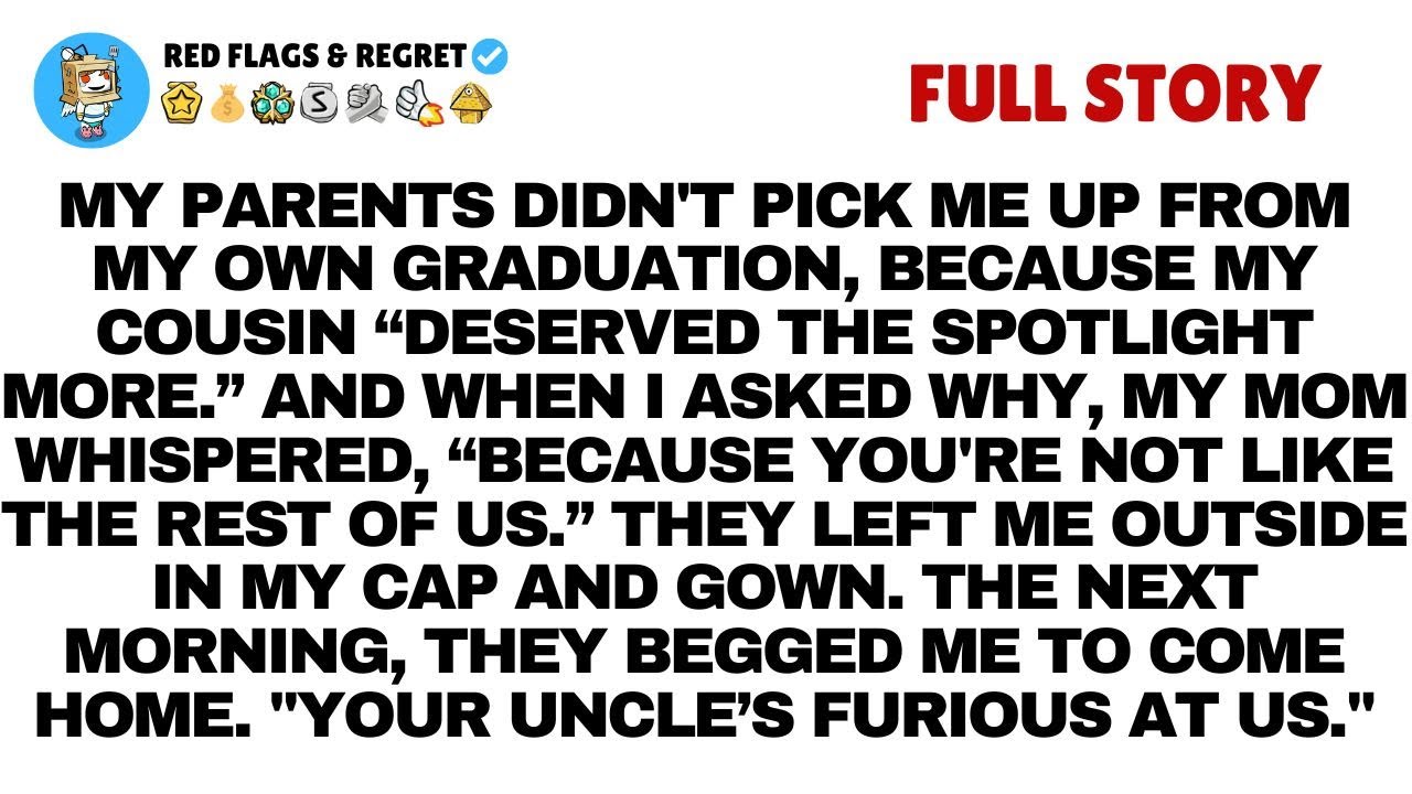 My Parents Didn't Pick Me Up From My Own Graduation, Because My Cousin... - Reddit Stories