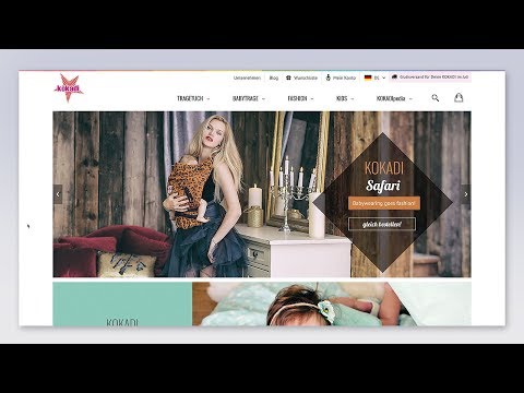 Shopware Online Shop Entwicklung: kokadi.com