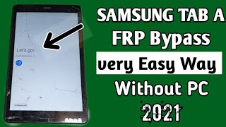 Samsung Galaxy Tab A  (SM-T295) FRP Bypass  Google account Android 9 Without Pc Working 100% 2021