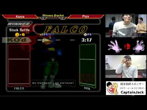 MasterHand 34 WB   Kazya（Falco） vs  Piya（Shiek）