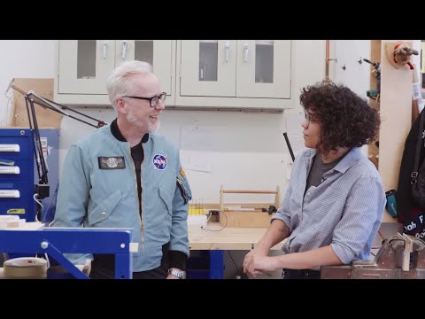 Adam Savage Meets the Youngest Modelmaker at Smithsonian Exhibits