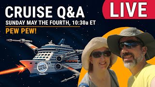 LIVE: Sunday Cruise Chat | May The Fourth, Cruise News, Tips & Q&A