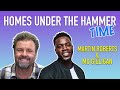 I LOVE THIS. Homes Under the Hammer Time With Mo Gilligan & Martin Roberts. Laughter and Coat-gate