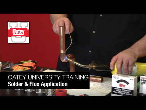 YouTube video about How to Expertly Apply Flux to Pipes and Fittings?
