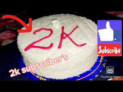 Alhamdulillah 2k Subscriber's celebrations🎉 " 2k YouTube themed cake vlog 🎊✨️Thank you All ...✨️❤️