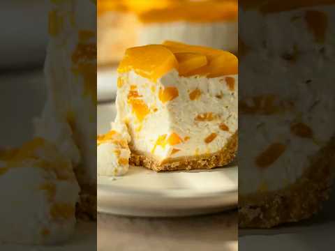 Easy Peach Cheesecake Recipe | Perfect Summer Dessert Idea