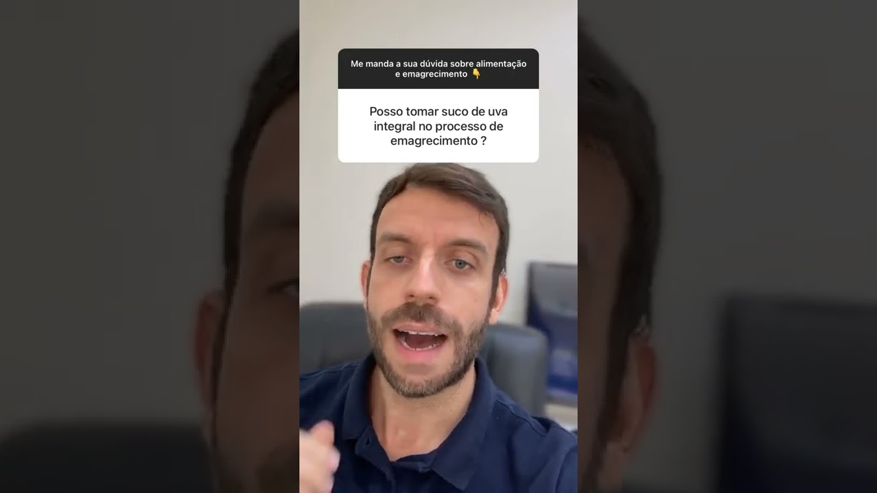 Suco de uva integral é uma boa opção pra emagrecer 