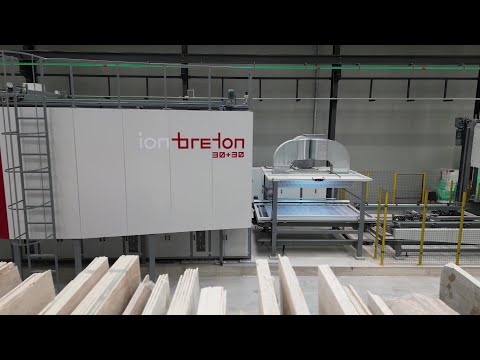 Breton Resin Line for Slabs Installed At Cherkezov Ltd, stone processing plant