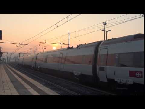 SBB CH ETR. 610 IN TRANSITO A RHO FIERA. 29 - 12 - 2015.