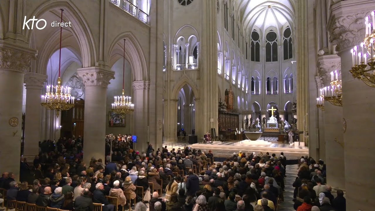 Messe du 16 décembre 2024 à Notre-Dame de Paris