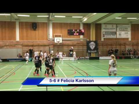 Highlights Allsvenskan Damer Å/K IBS - Hagfors 8-7.