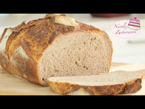 Diesem Brot kann niemand widerstehen | Friss-dich-dumm-Brot mit Kefir | Kefir-Kruste