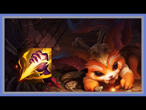 Gnar Jungle Clear Practice (League of Legends Patch 6.1)