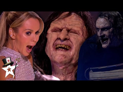 Most TERRIFYING Got Talent Magician EVER? All Auditions & Performances from The Witches!