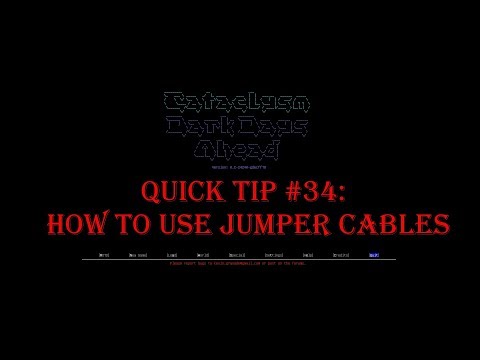 Cataclysm Quick Tip #34 - How to use Jumper Cables