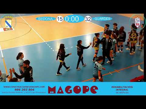 SEIS DO NADAL - COIA vs MECALIA ATLETICO GUARDES B CADETE FEMININO 21/22