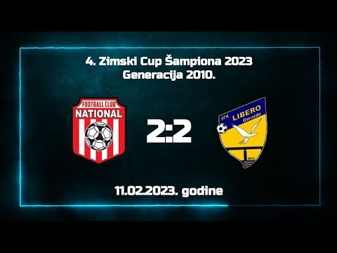 ŠF National Mostar - SFK Libero Goražde 2:2 (4. Zimski Cup Šampiona 2023) - Generacija 2010.