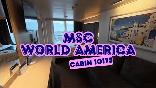 MSC World America Balcony Cabin 10175