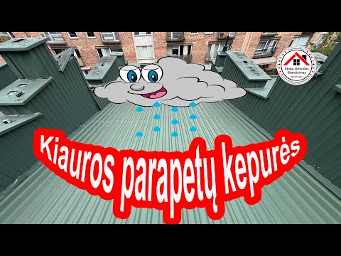 Drėksta siena - defektavimas - Parapetai kiauri !