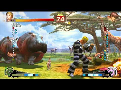 papatiwawa [Guy] vs Junnnnn [Cody] SSF4 Japanese Online Ranked Matches - TRUE-HD