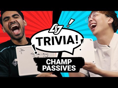 GUESS THAT LOL CHAMP PASSIVE #1 | CLG TRIVIA ft. Darshan + huhi