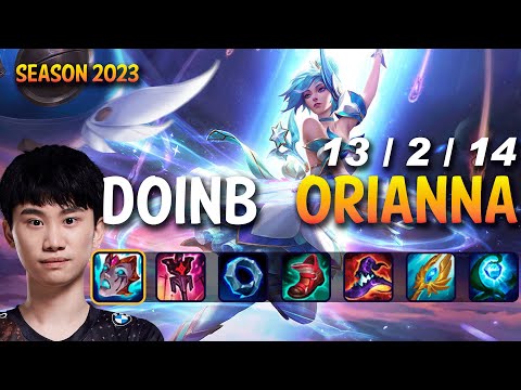 Doinb ORIANNA vs GRAGAS Mid - Patch 13.14 KR Ranked