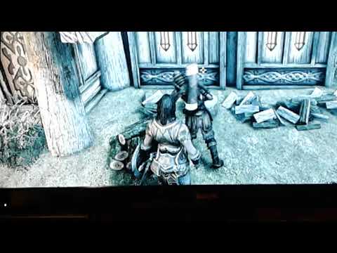 A (little) faster way to chop wood in Skyrim Special Edition