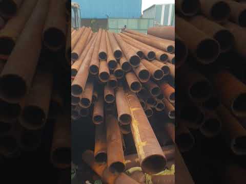 Ms rectangular pipe, size: 100 x 200 mm