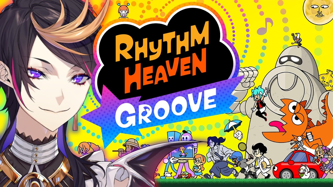 【Rhythm Heaven Groove】 me when im a groove