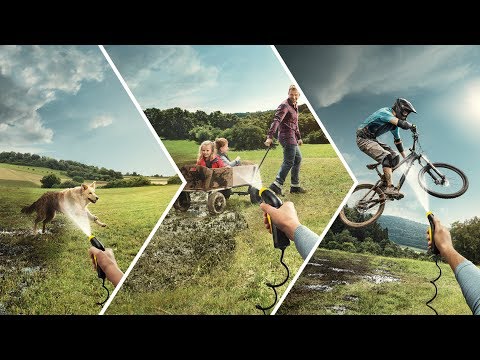 Der neue Mobile Outdoor Cleaner – Kärcher to go. Überall. Jederzeit.