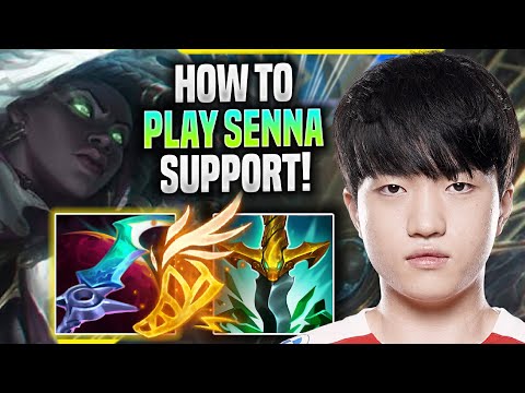 LEARN HOW TO PLAY SENNA SUPPORT LIKE A PRO! - T1 Keria Plays Senna SUPPORT vs Lulu! | Season 2022