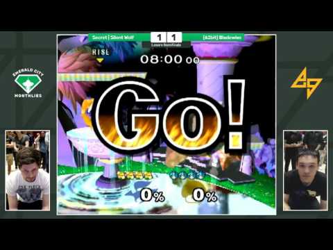 Emerald City II - Silent Wolf (Fox) vs. Bladewise (Peach) - Melee Singles - Losers Semis