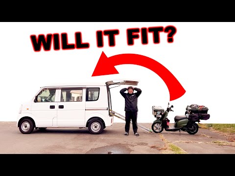 I Tried to Fit My Moped Into My New Van
