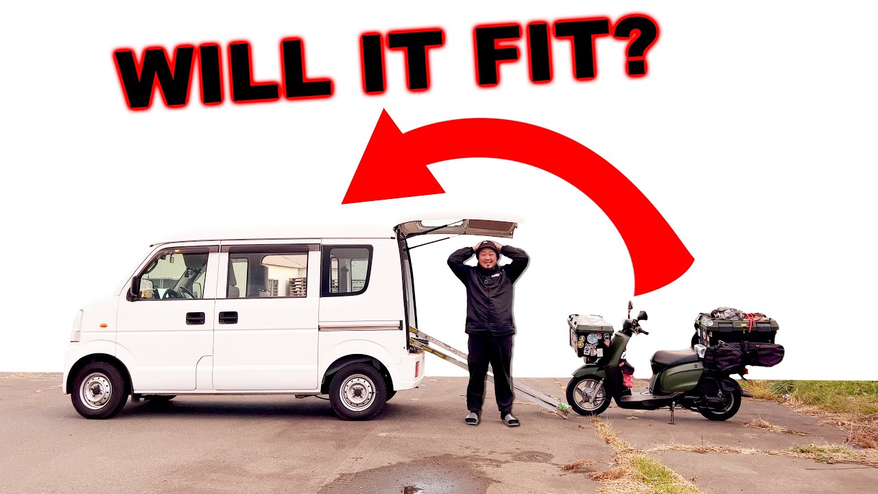 I Tried to Fit My Moped Into My New Van