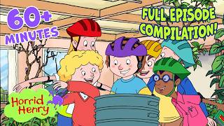 Henry and Peter Search for Worms | Season 4 Clip Compilation | Horrid Henry | 1 HOUR