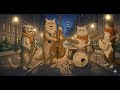 Night Jazz on Park Avenue 🐈‍⬛🎷 – Calm NYC Cat Band for Focus, Work & Study (Ch.42)🐾
