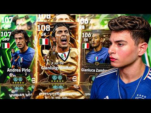 تختيم بكج إيطاليا 2006🤯🔥بوفون أول حارس بيج تايم في اللعبة وعودة المايسترو بيرلو❤️ | eFootball 2026