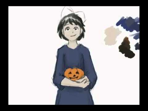 Happy Halloween! (Kiki Speed Painting)