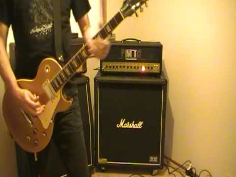 Gibson Les Paul 57 Goldtop with MI Amplification Iron Duke.Dirty Channel