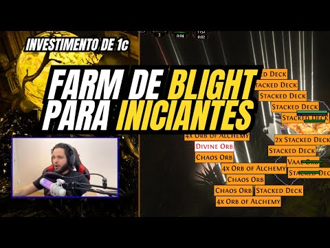 PoE 1- Guia COMPLETO e DETALHADO de como Farmar de Blight DE GRAÇA