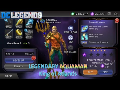 [*/\*] DC Legends: Fight Superheroes - Legendary AQUAMAN, King of Atlantis