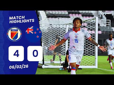 Haiti 4-0 New Zealand 